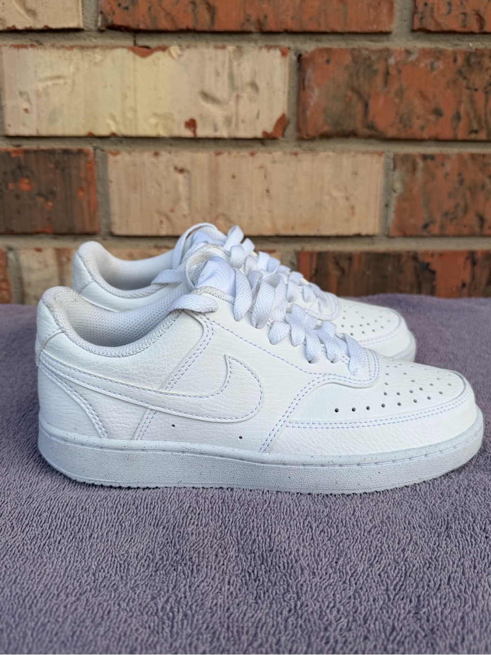 Nike White Low-Top Sneakers